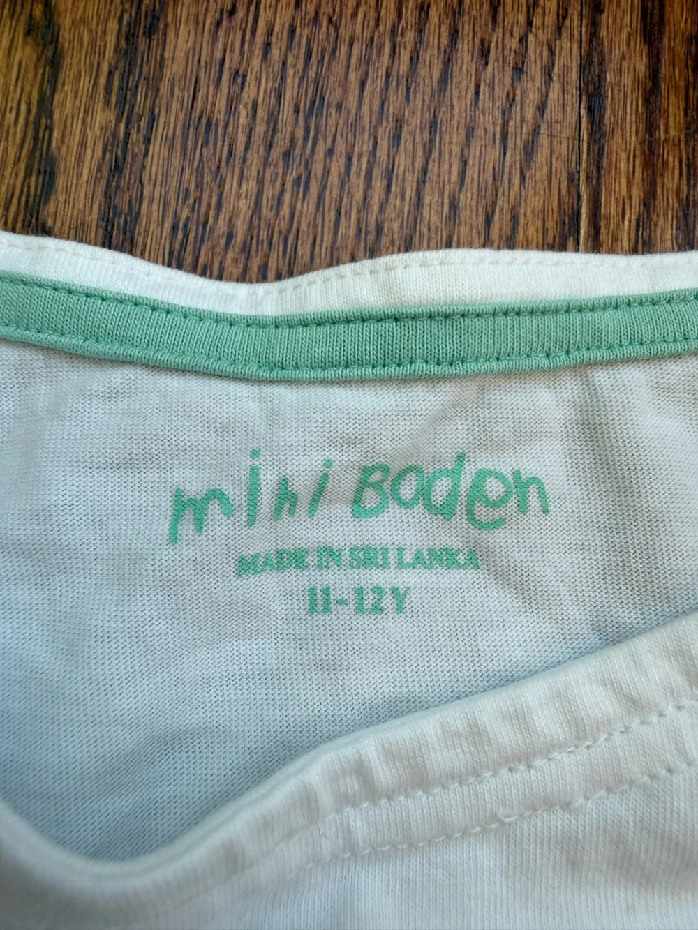 Mini Boden White Ruffle Tiered Sleeveless Top 11-12 Years - Picture 3 of 4